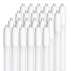 12-Watt 21 in. T5 G5 Type A Plug and Play Linear LED Tube Light Bulb, Bright White 3000K (24-Pack)