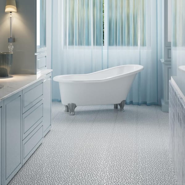 All Weather Anti-slip Gray Waterproof PVC 1 ft. x 1 ft. Interlocking Deck Tiles (12-Pieces)