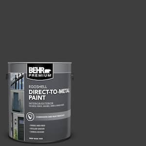 1 gal. #AE-54 Molten Black Eggshell Direct to Metal Interior/Exterior Paint