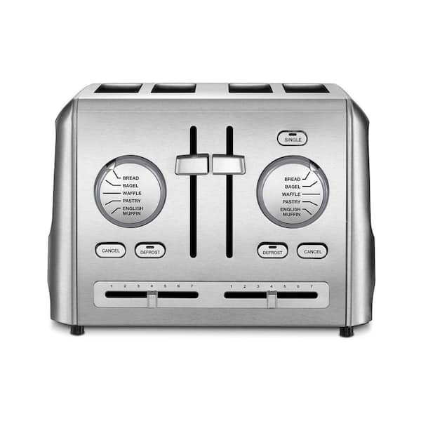 Cuisinart Metal Classic 4-Slice Toaster, Silver