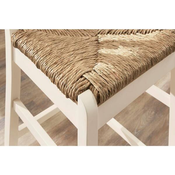 rush seat bar stools with backs