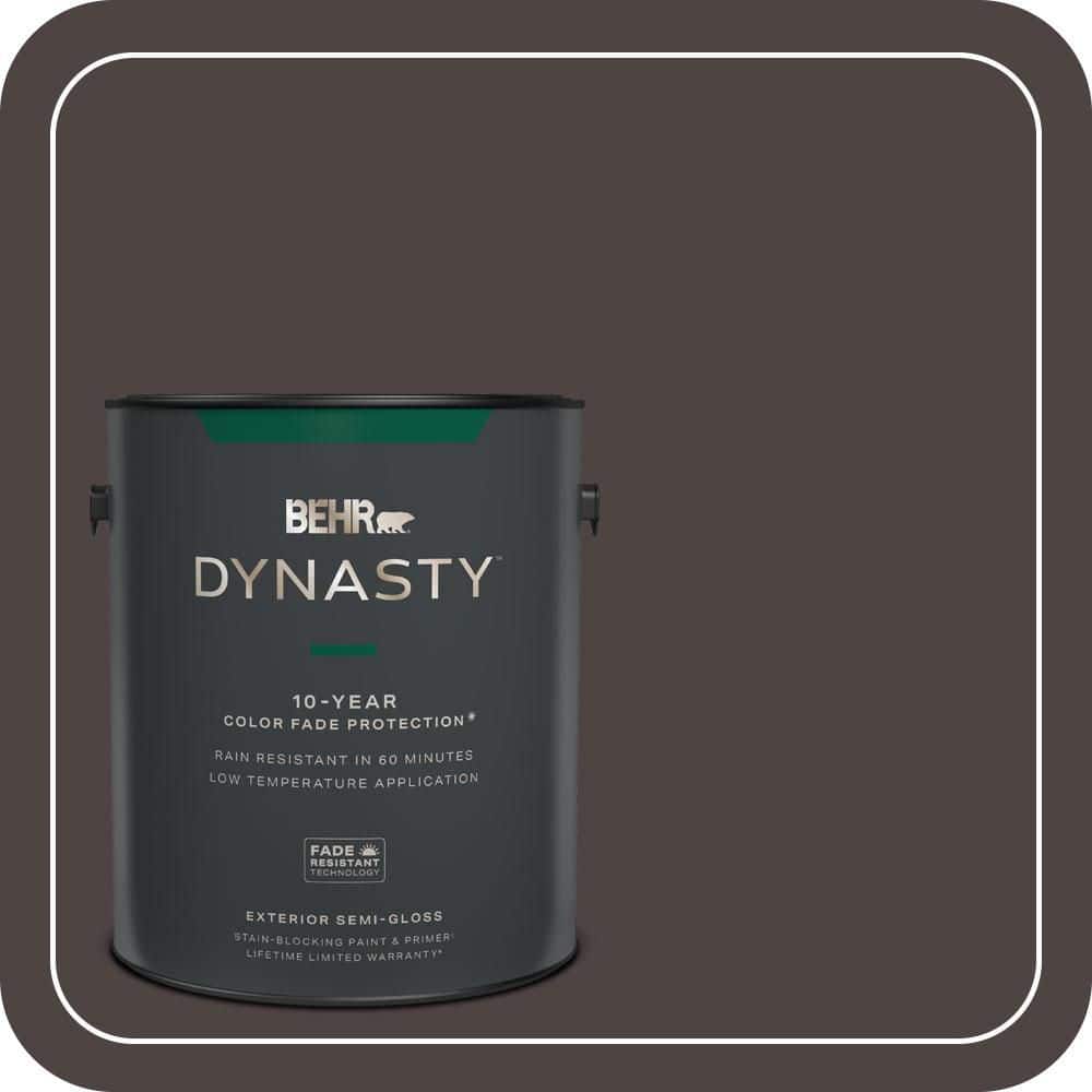 1 gal. #N110-7 Black Garnet Semi-Gloss Exterior Stain-Blocking Paint & Primer price history on PriceWatchPro