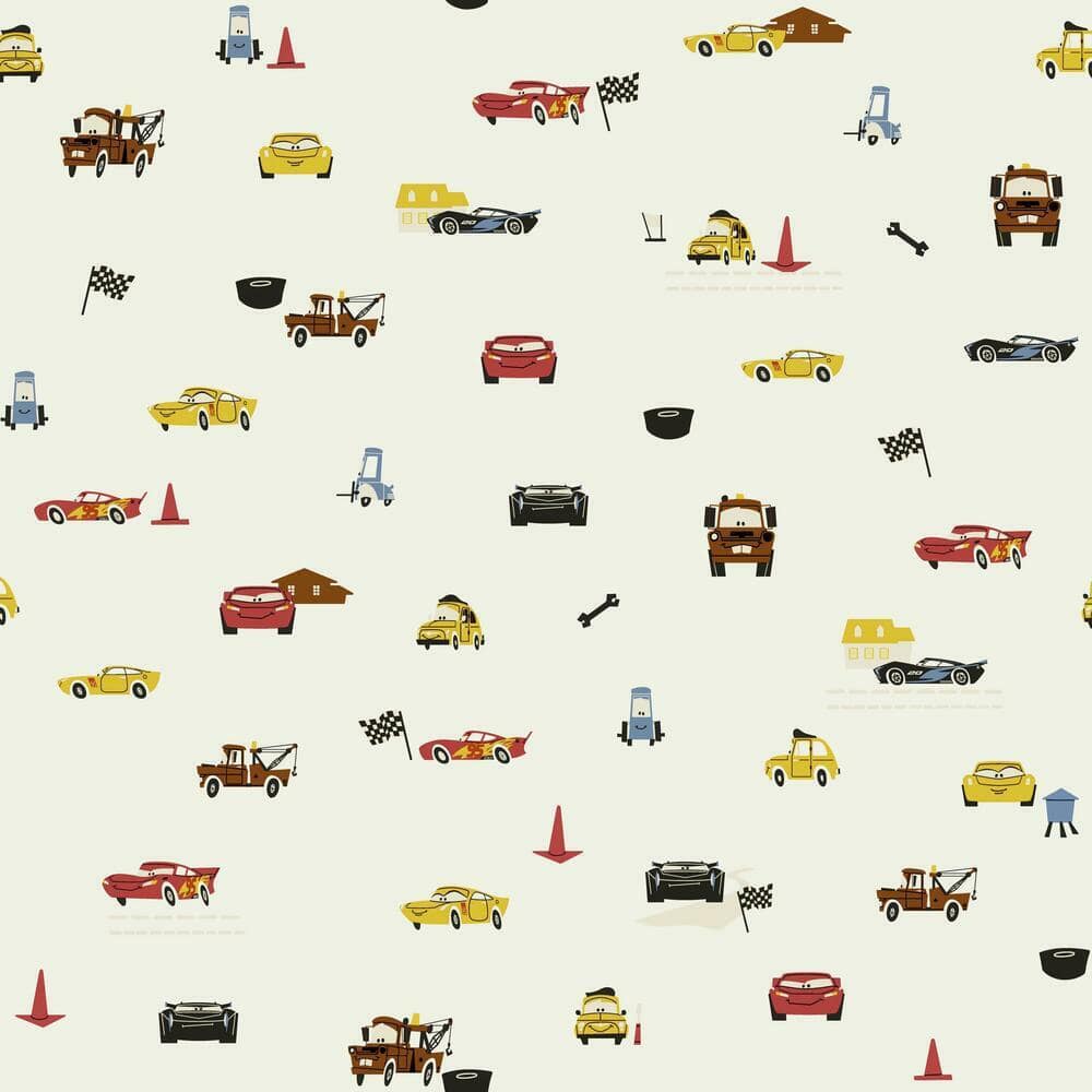 Lightning McQueen the Race Car from Pixars Cars Desktop Wallpaper