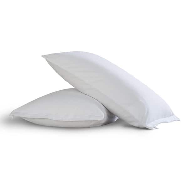 ALL-IN-ONE Viral Blocking Zippered Pillow Protector with Bed Bug Blocker