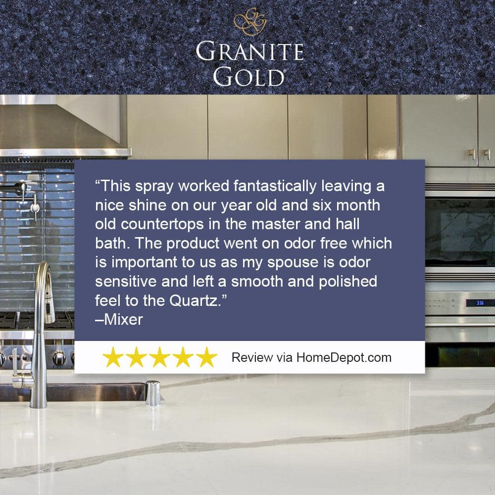 Granite Gold 24 oz Quartz Clean & Shine Spray