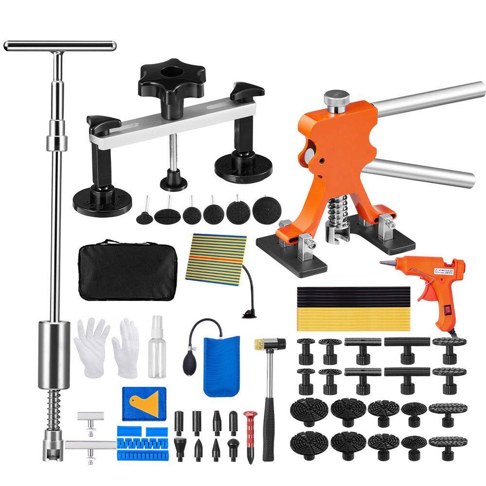 Paintless Dent Repair (PDR) Slide Hammer Tool Kit - For Hail Damage & Dent Removal