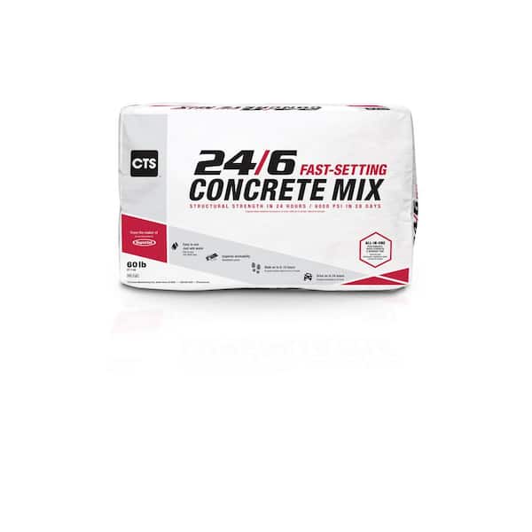 Rapid Set 60 lbs. 24/6 Fast-Setting Concrete Mix