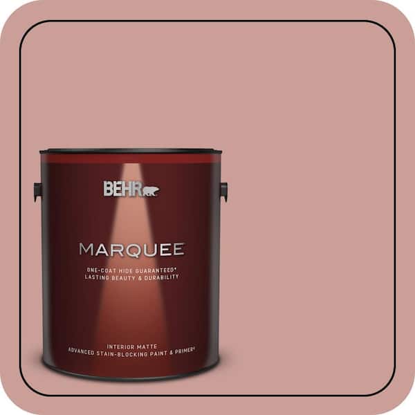 BEHR MARQUEE 1 gal. #170F-4 Fondue Matte Interior Paint & Primer