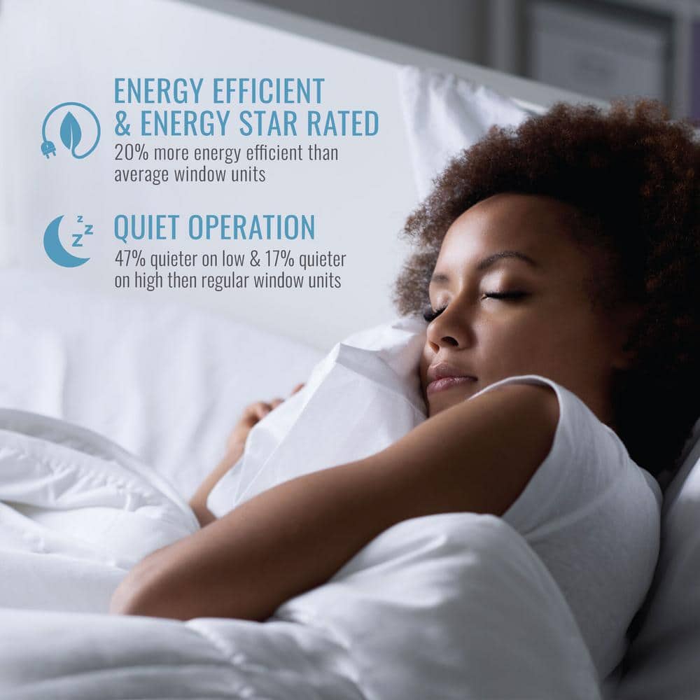 Keystone 10,000 BTU White Window Air Conditioner with Remote