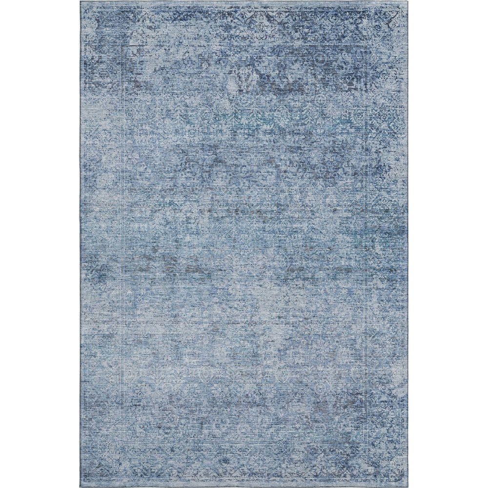 Mayfield Premium Machine Washable Abstract AMF2103 Blue 9 ft. x 12 ft. Area Rug price history on PriceWatchPro