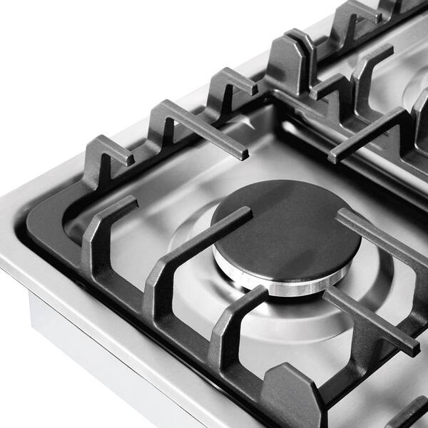 kenmore elite 36 downdraft gas cooktop stainless steel