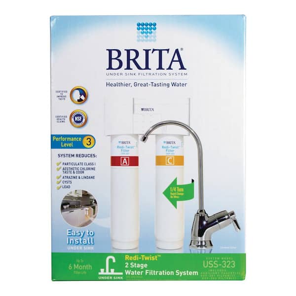 Brita Redi-Twist 2-Stage factory Drinking Water Filtration System