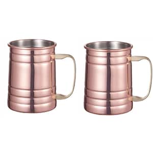 Brinker Copper Plated Mule Mug Set