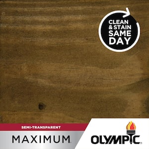 Maximum 5 gal. Black Oak Semi-Transparent Exterior Stain and Sealant in One Low VOC