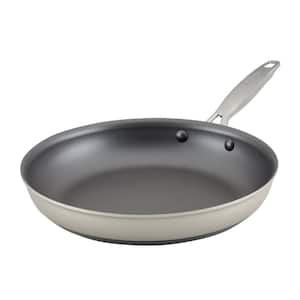 Achieve 12 in. Hard Anodized Aluminum Nonstick Frying Pan in Silver