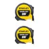 Stanley 25 ft. Control Lock Tape Measure (2-Pack) STHT37255S
