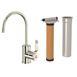 Armstrong Single Handle Beverage Faucet in Polished Nickel
