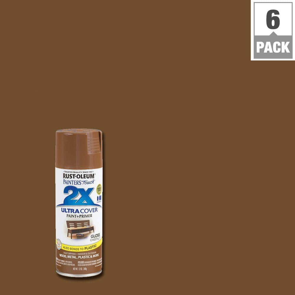 Quu　0625 Rust-Oleum Painter's Touch 2X 12 oz. Gloss Chestnut General