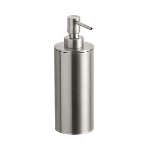 KOHLER Purist Countertop Metal Soap Dispenser in Vibrant Brushed Nickel