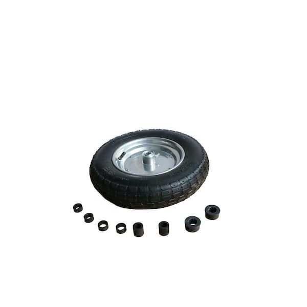 PRIVATE BRAND UNBRANDED Replacement 14.5 in. UNIVERSAL AIR WHEEL for wheel barrow