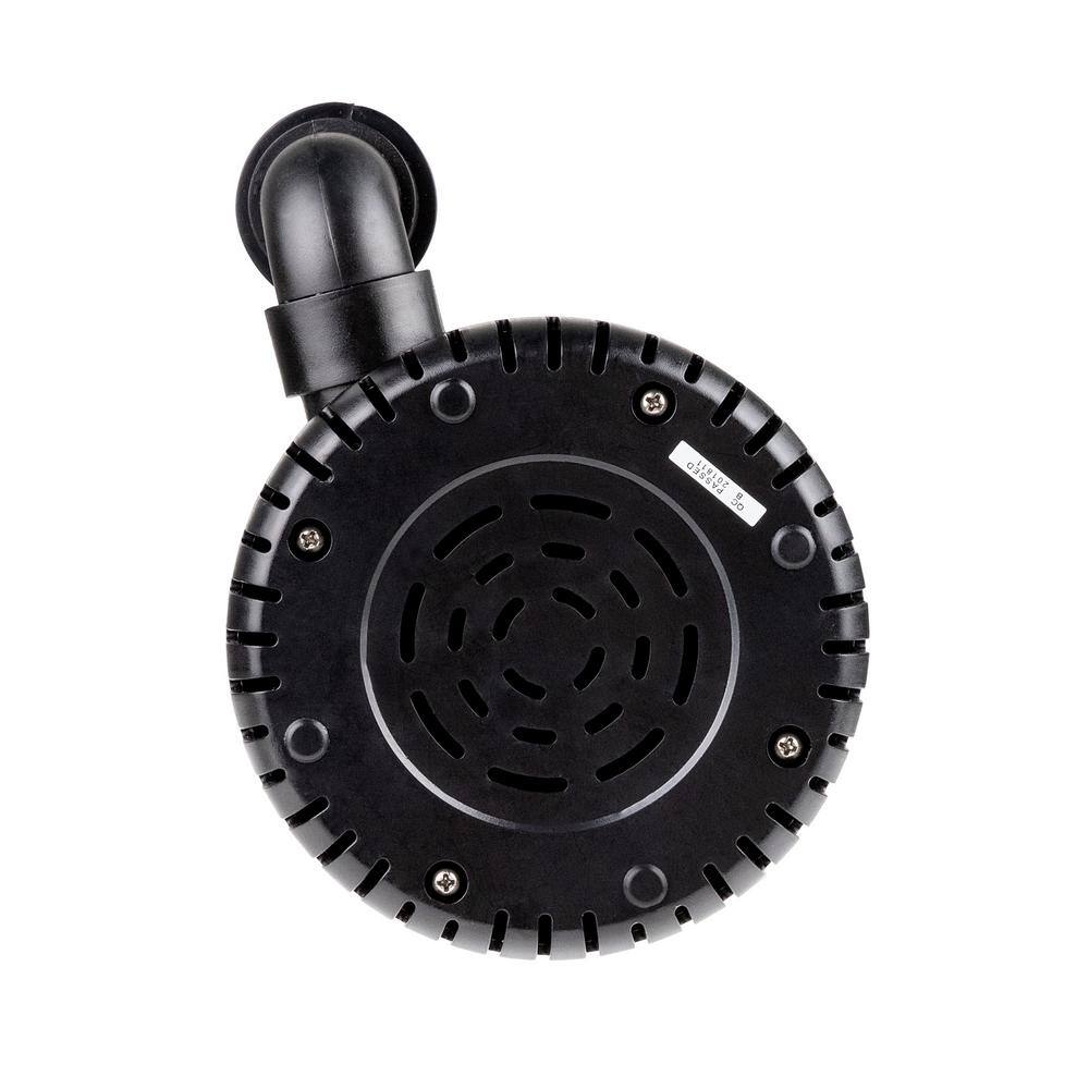 Alpine Black 2100GPH Submersible Waterfall and Fountain Pump