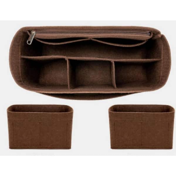 Purse Organizer, Multi-Pocket Felt Handbag Organizer, Purse Organizer  Insert with Handles, Medium, Large, X-Large 