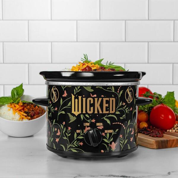 Uncanny Brands Wicked 2Qt Slow Cooker Black SC2-WIC-WI1 - The Home