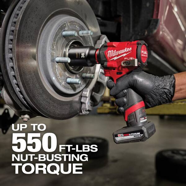 Milwaukee M12 FUEL 12V Li-Ion Brushless Cordless Stubby 1/2 Milwaukee M12 FUEL 12V Li-Ion Brushless Cordless Stubby 1/2