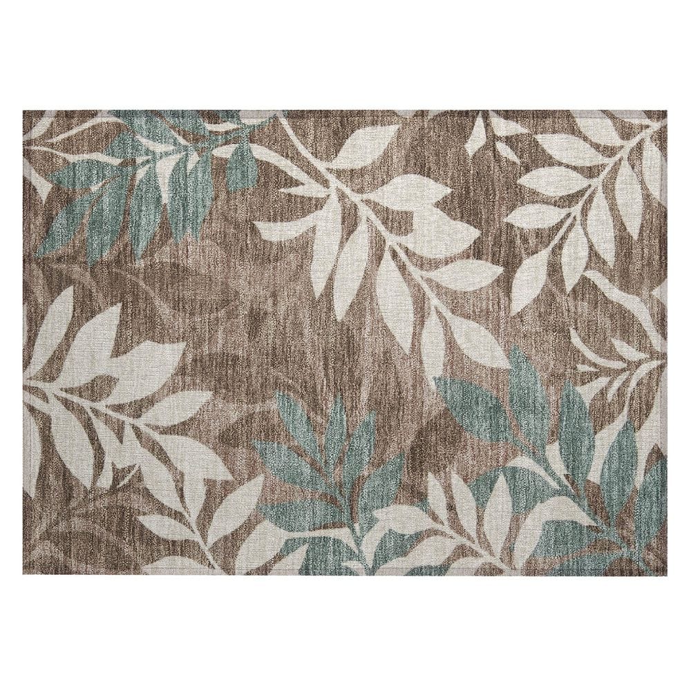 Chantille Machine Washable Indoor/Outdoor Abstract ACN2955 Mocha 2 ft. x 3 ft. Accent Rug price history on PriceWatchPro