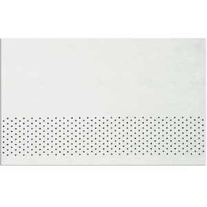 Hardie Soffit HZ5 12 in. x 144 in. Statement Collection Arctic White Smooth Vented Fiber Cement Soffit Panel