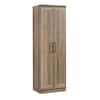 SAUDER HomePlus 23 in. Salt Oak Wide Storage Cabinet 422426 - The Home ...