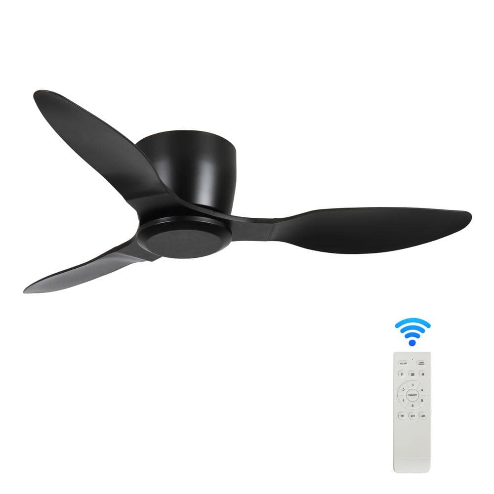 42 in. Indoor Black 6 Speeds Ceiling Fan with Remote and Timer and Quiet Reversible DC Motor price history on PriceWatchPro