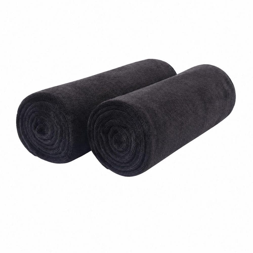 Black Hair Towel Wrap Bath Accessory Type Super Absorbent Microfiber Anti Frizz Quick Dry for All Hair Types 2 Pack price history on PriceWatchPro