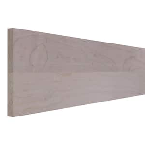 0.75 in. D x 7.25 in. W x 72 in. L Unfinished Natural Soft Maple Wood Board