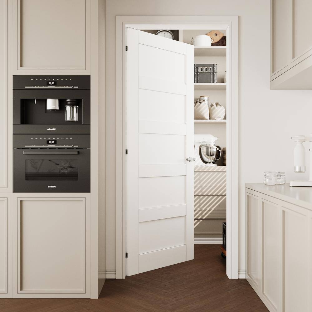 32" x 80" White Primed Solid Core Interior Door Slab