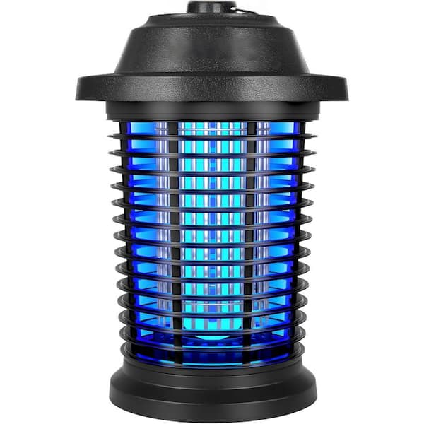 Outdoor Mosquito and Fly Trap with UV Light, Insect Catcher for Home, Patio, Backyard, Garden, Porch Use Repellent