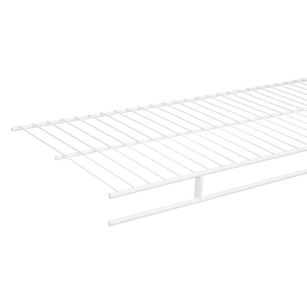 Rubbermaid FastTrack 4-ft x 12-in White Adjustable Wire Shelf at