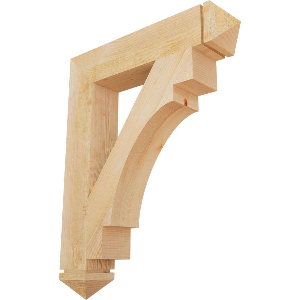 6 in. x 40 in. x 32 in. Douglas Fir Merced Arts and Crafts Rough Sawn Bracket price history on PriceWatchPro