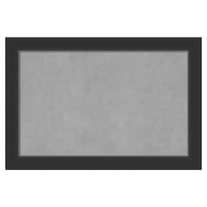 Corvino Black 37 in. x 25 in. Framed Magnetic Board