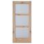 JELD-WEN MODA Rustic 36 in. x 80 in. Solid Wood Full Lite Frosted Glass ...