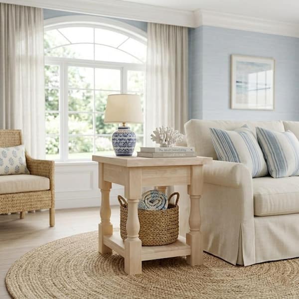 Tuscan Unfinished End Table