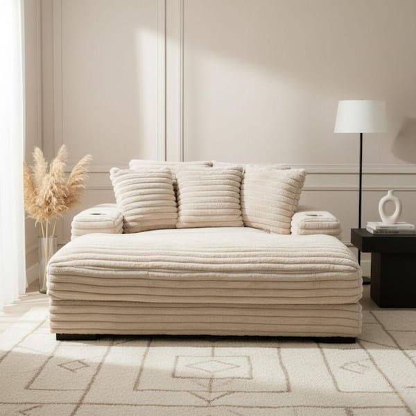 PRIMO INTERNATIONAL Cocoon Taupe Polyester with Cupholder and USBs