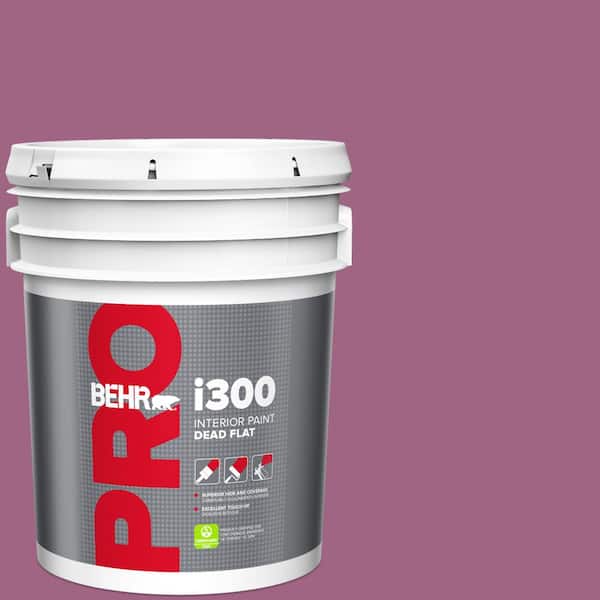 BEHR PRO 5 gal. #M120-6 Love Poem Dead Flat Interior Paint