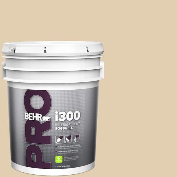 BEHR PRO 5 gal. #HDC-AC-09 Concord Buff Eggshell Interior Paint