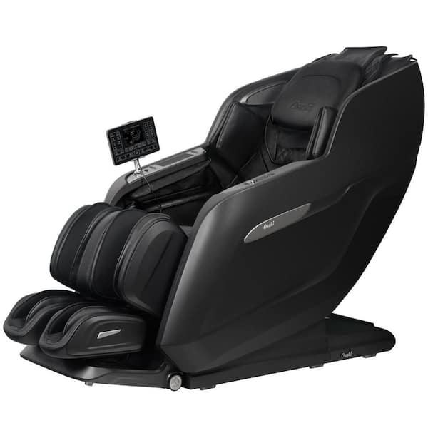 TITAN Advent Series Brown Faux Leather Reclining 4D Massage Chair