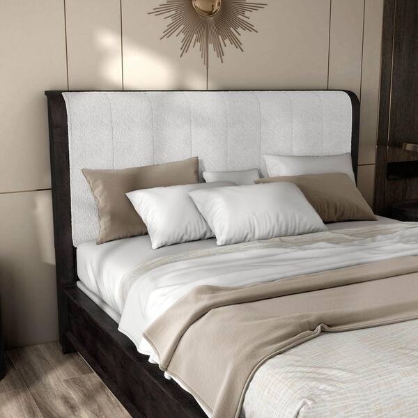 Furniture of America Wilter Black Wood Frame Eastern King Furniture of America Wilter Black Wood Frame Eastern King