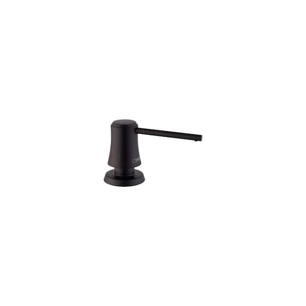 Hansgrohe Joleena Deck Mount Matte Black Soap Dispenser