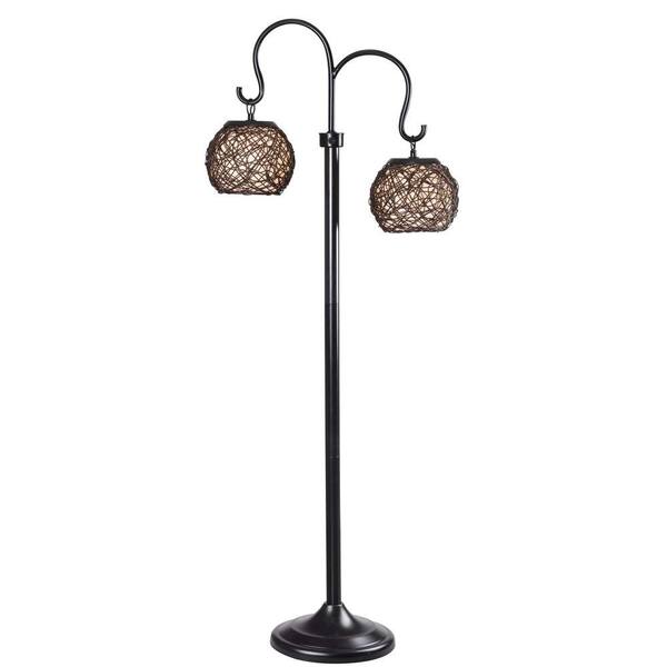 castillo black floor lamp