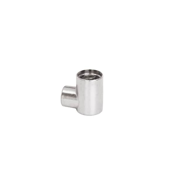 AQUOR 1/2 in. NPT 90-Degree Elbow Stainless Steel Inlet for House