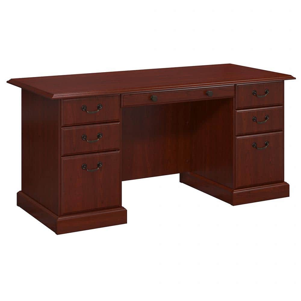 Bush Furniture Bennington 66 in. W Executive Desk WC65566-03K